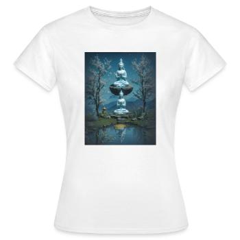 Harmony & Harmony - Women's T-Shirt - white - Front - AI Model Female 172 dark (172cm)