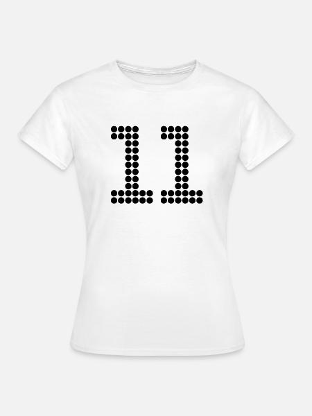 11 - Frauen T-Shirt - Weiß