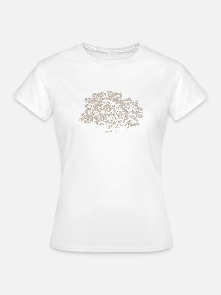 A big tree - Frauen T-Shirt - Weiß