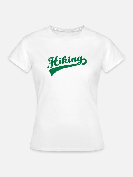 Wandern - Frauen T-Shirt - Weiß