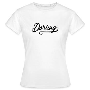 Vintage Darling - Women's T-Shirt - white - Front - AI Model Female 172 dark (172cm)