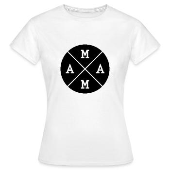 Cadeau Fête des Mères Mère Maman 2021 - T-shirt Femme - blanc - Devant - AI Model Female 172 dark (172cm)