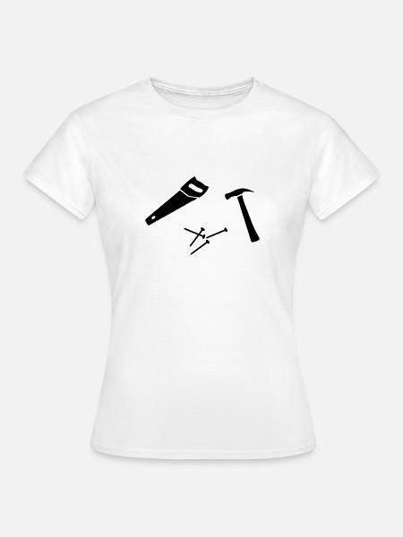 Werkzeug - Frauen T-Shirt - Weiß