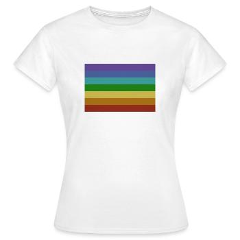 Pace flag - Women's T-Shirt - white - Front - AI Model Female 172 dark (172cm)