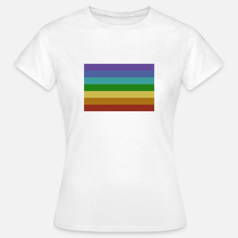 Drapeau de pas - T-shirt Femme - blanc