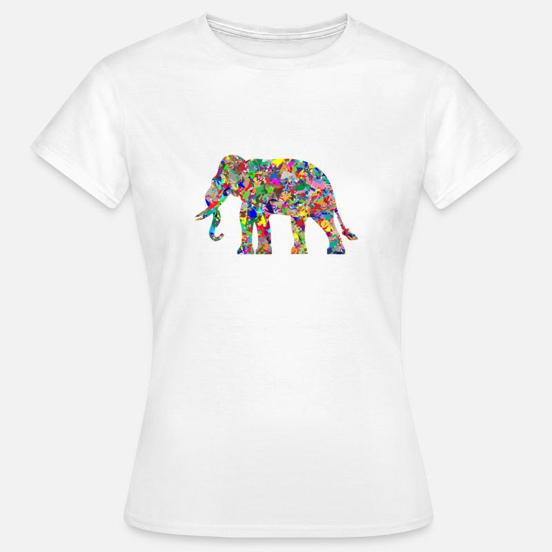 elephant - Women's T-Shirt - white