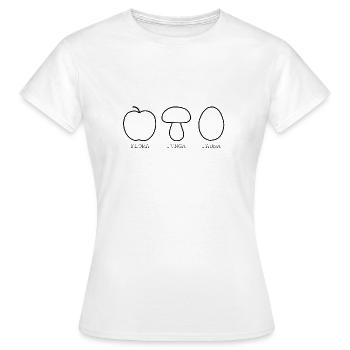 Flora Funga Fauna - Frauen T-Shirt - Weiß - Vorne - AI Model Female 172 dark (172cm)