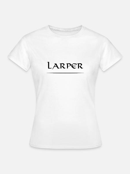 Larper - Frauen T-Shirt - Weiß