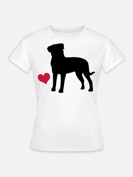 Rottweiler - Frauen T-Shirt - Weiß