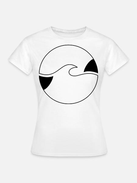 Wave - Women's T-Shirt - white