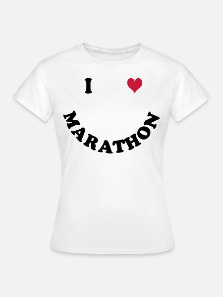 Marathon - Frauen T-Shirt - Weiß