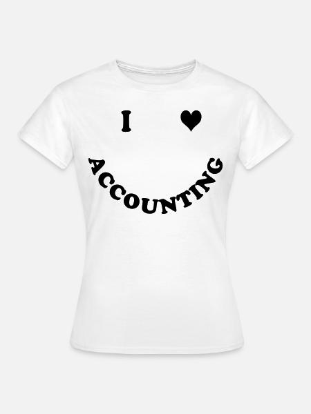 Buchhalter - Frauen T-Shirt - Weiß
