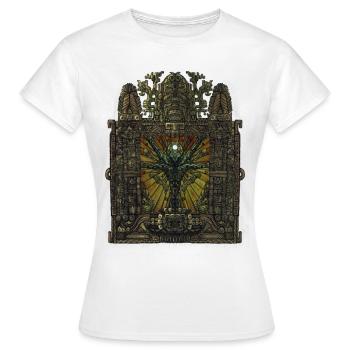Ancient God - Women's T-Shirt - white - Front - AI Model Female 172 dark (172cm)