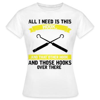 Lock Lock locking service locksmith - Women's T-Shirt - white - Front - AI Model Female 172 dark (172cm)