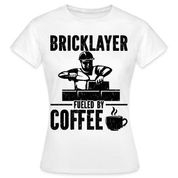 Bricklayer - Women's T-Shirt - white - Front - AI Model Female 172 dark (172cm)