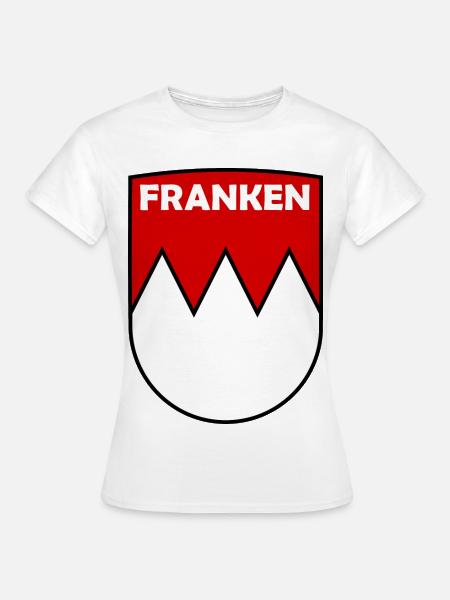 Die Franken - Frauen T-Shirt - Weiß