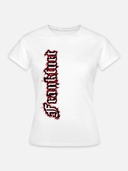 Frankfurt - Frauen T-Shirt - Weiß