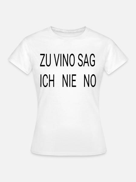 Vino - Frauen T-Shirt - Weiß