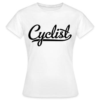 Cyclist - Frauen T-Shirt - Weiß - Vorne - AI Model Female 172 dark (172cm)