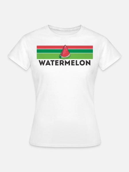 Wassermelone - Frauen T-Shirt - Weiß