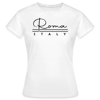 Rome - Women's T-Shirt - white - Front - AI Model Female 172 dark (172cm)