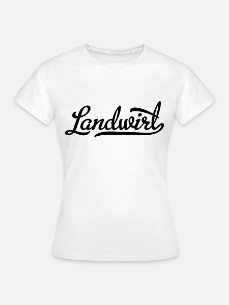 Landwirt - Frauen T-Shirt - Weiß
