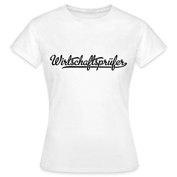 Expert-comptable - T-shirt Femme - blanc - Devant - AI Model Female 172 dark (172cm)