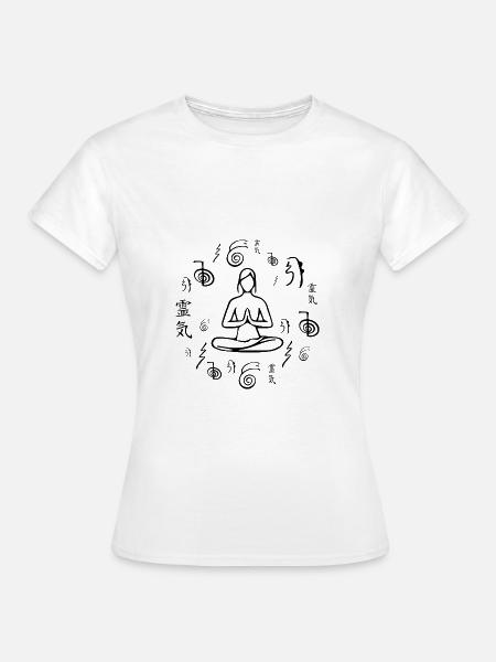 Reiki Meister - Frauen T-Shirt - Weiß