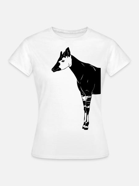 Okapi - Frauen T-Shirt - Weiß