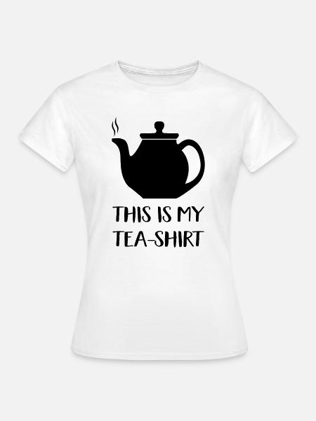 tea shirt - Frauen T-Shirt - Weiß
