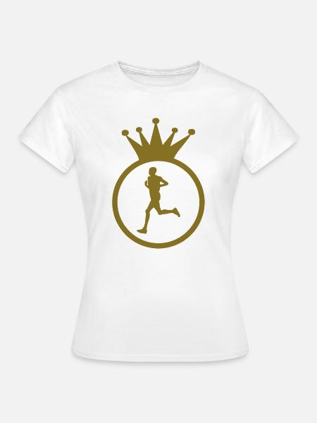 Laufen / Running / Jogging / Joggen / Marathon - Frauen T-Shirt - Weiß