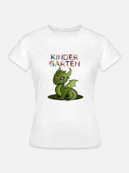 Hello Kindergarten - Frauen T-Shirt - Weiß