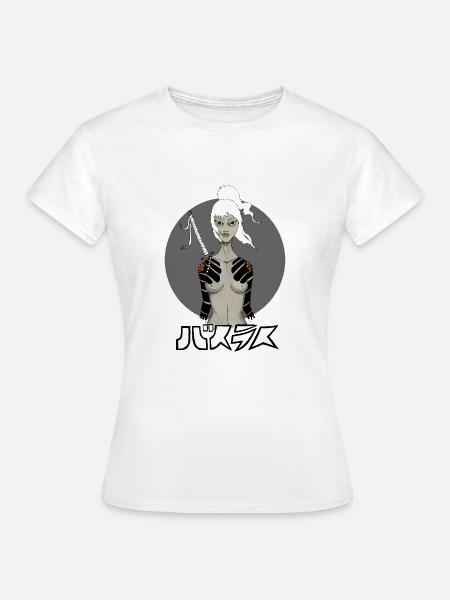 Samurai Girl - Frauen T-Shirt - Weiß