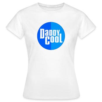 Daddy cool - T-shirt Femme - blanc - Devant - AI Model Female 172 dark (172cm)