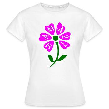 Mama 2027 - Frauen T-Shirt - Weiß - Vorne - AI Model Female 172 dark (172cm)