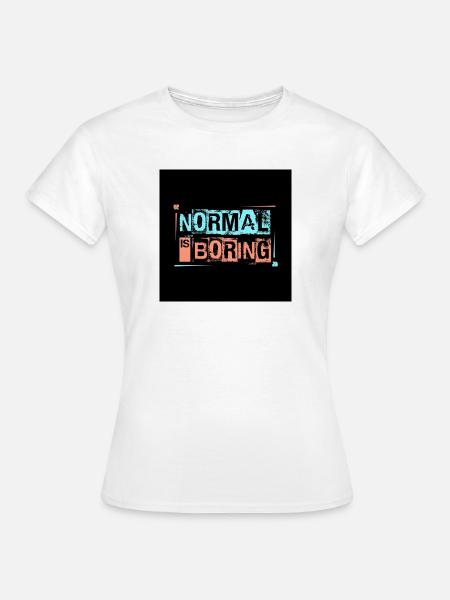 Normal - Frauen T-Shirt - Weiß