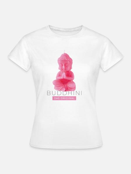 tshirt buddhas neu2 - Frauen T-Shirt - Weiß