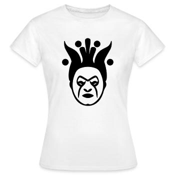 Clown - Frauen T-Shirt - Weiß - Vorne - AI Model Female 172 dark (172cm)