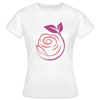 Coquette Esthétique Rose - T-shirt Femme - blanc - Devant - AI Model Female 172 dark (172cm)