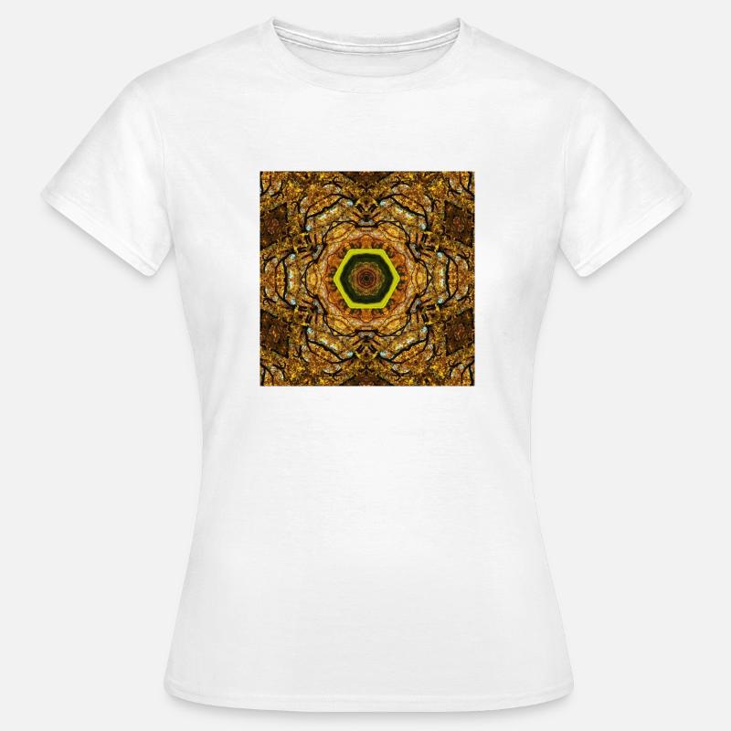 Autumn tree mandala - Women's T-Shirt - white