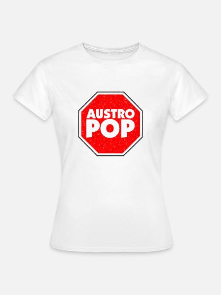 Austro Pop - Österreichische Helden - Ambros & Co. - Frauen T-Shirt - Weiß