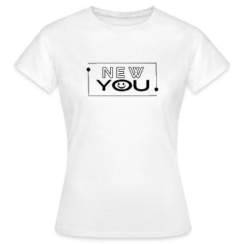 Nouveau vous - T-shirt Femme - blanc - Devant - AI Model Female 172 dark (172cm)