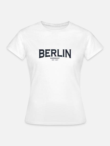 Berlin - Frauen T-Shirt - Weiß
