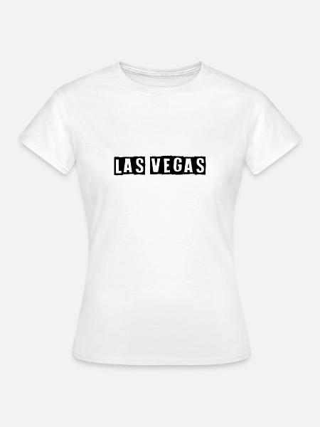 Las Vegas - Frauen T-Shirt - Weiß