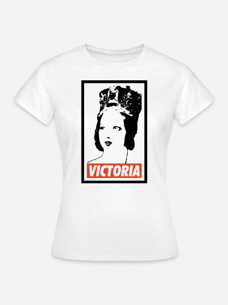 Königin Victoria - Frauen T-Shirt - Weiß