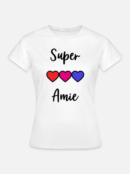 GROSSARTIGER FREUND - Frauen T-Shirt - Weiß
