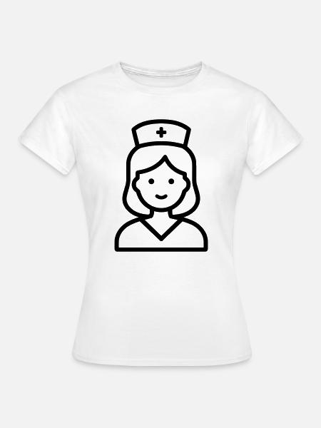 Krankenschwester - Frauen T-Shirt - Weiß