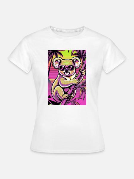 Koala - Frauen T-Shirt - Weiß
