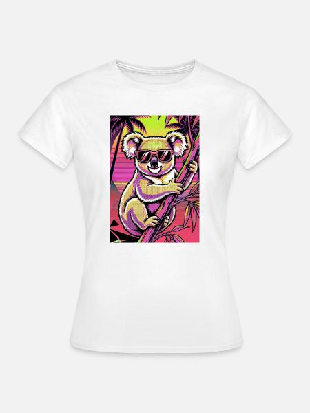 Koala - Frauen T-Shirt - Weiß