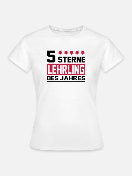 lehrling - Frauen T-Shirt - Weiß